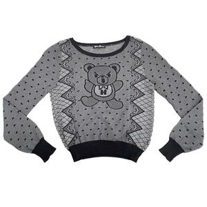 hysteric glamour teddy bear long sleeve